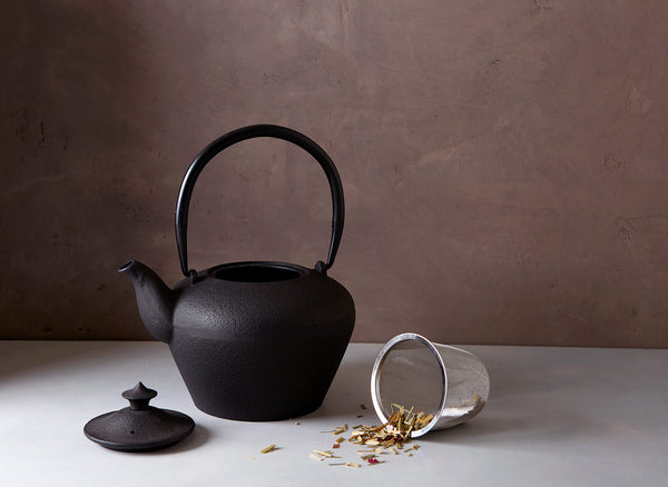Cast Iron Black Honeycomb Teapot – Minzuu